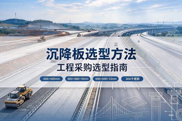 岱岳沉降板选择方法