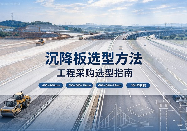 岱岳沉降板选择方法